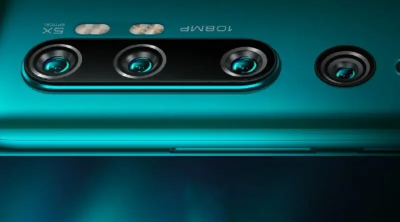 xiomi 108 MP camera phone cc9 pro