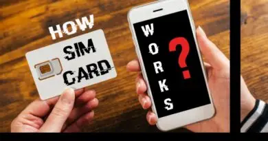 how sim card works