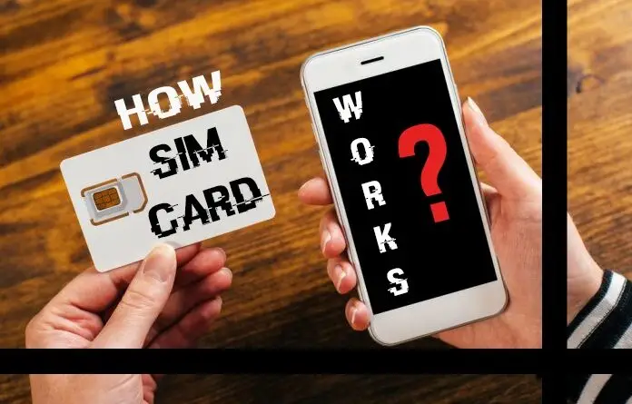 how sim card works