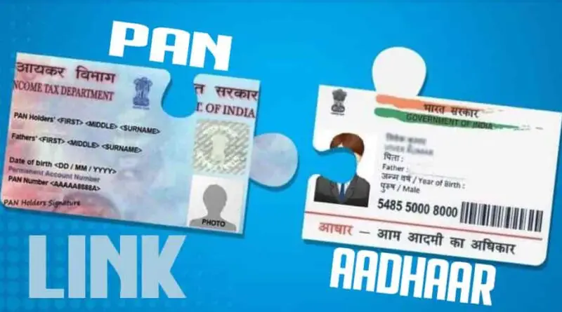 pan aadhaar link
